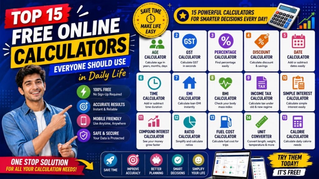Free Online Calculators
